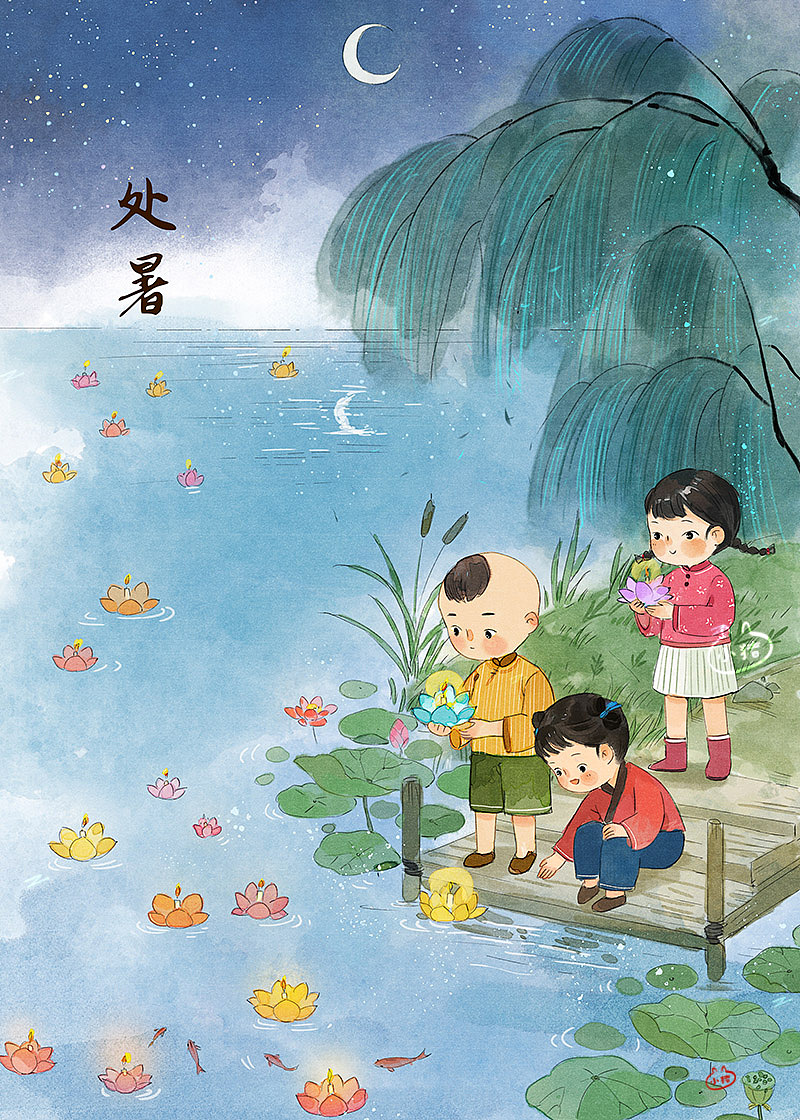 24节气—童年印象完整版(图ZMjQ0MTIyMjQ4) - 儿童插画 - 站酷设计师小猪君原创素材 - 站酷ZCOOL