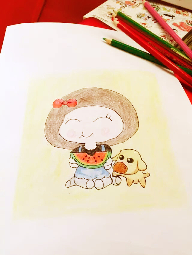 水彩画—呆萌的狗狗们（图ZMzI1NjYyMzI=） - 创作习作 - 站酷设计师小小少年呀原创素材 - 站酷ZCOOL