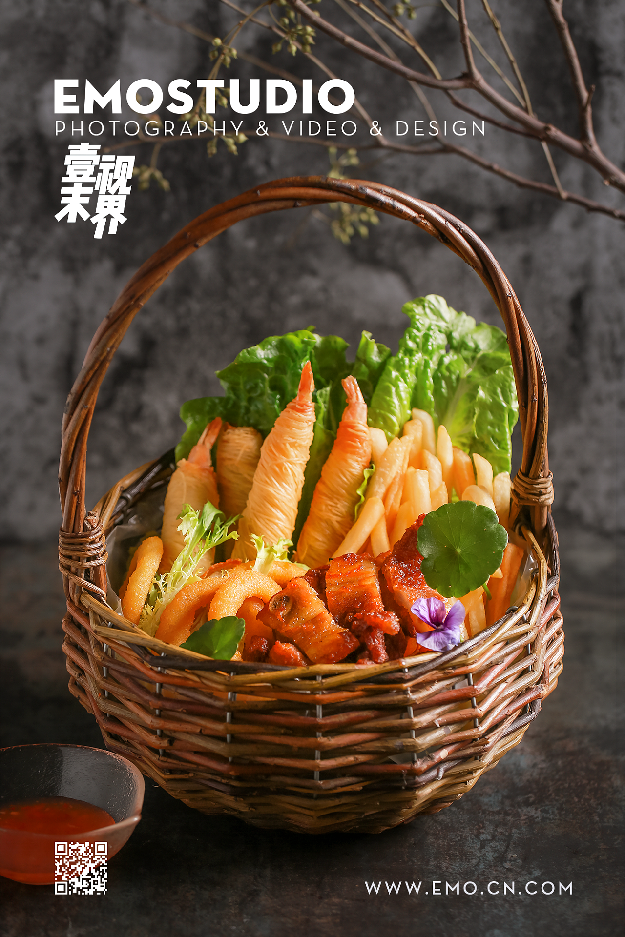 五湖小仙～创意湖湘菜～长沙美食摄影～emostudio