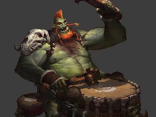 【原创 多图】《虚幻争霸》 Narbash角色设计