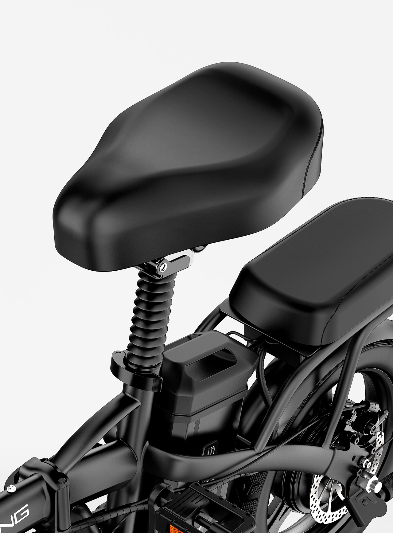 哈罗车服 脚踏助力电动车 建模+渲染+精修