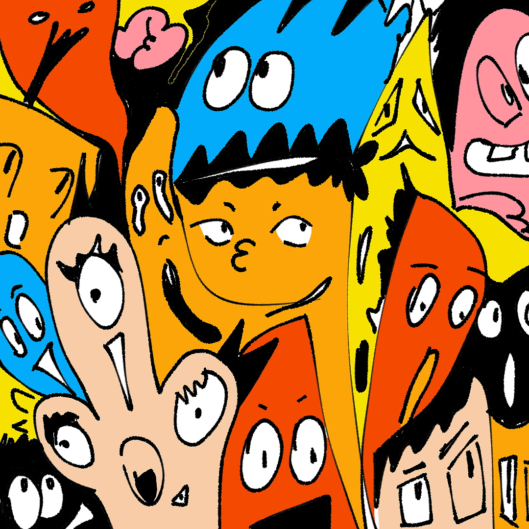 奇奇怪怪的画~（图ZMzcxNjYzNTQw） - 艺术插画 - 站酷设计师玉霄神原创素材 - 站酷ZCOOL