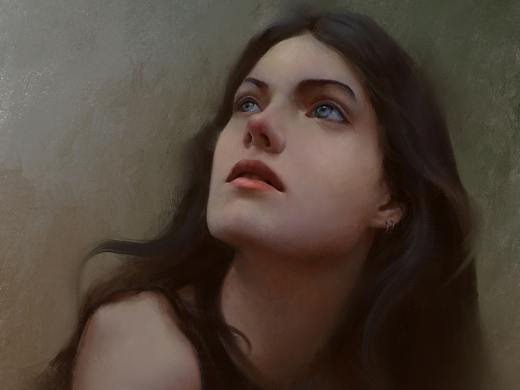 【Procreate】人像厚涂练习