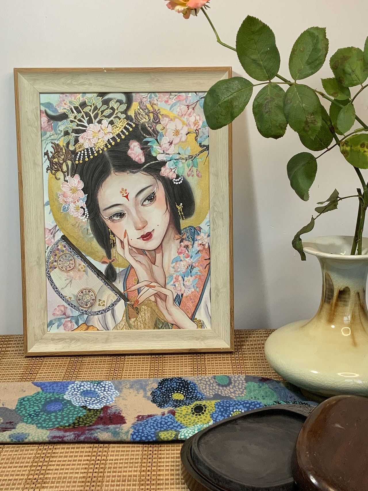 《海棠·花神》—秦若兰～（图ZMzQ4ODY2NzQ0） - 艺术插画 - 站酷设计师達人原创素材 - 站酷ZCOOL