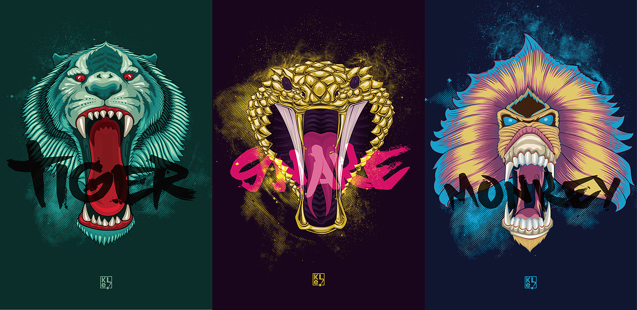 SNAKE（图ZMTA4NDU3MDg=） - 新锐潮流插画 - 站酷设计师李凯like原创素材 - 站酷ZCOOL