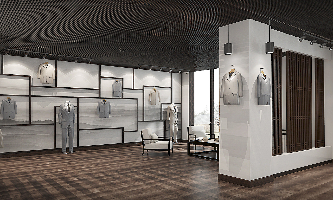 《知白》展示空间设计（图ZMTA1ODYxMjI4） - 展陈设计 - 站酷设计师JinweiL原创素材 - 站酷ZCOOL