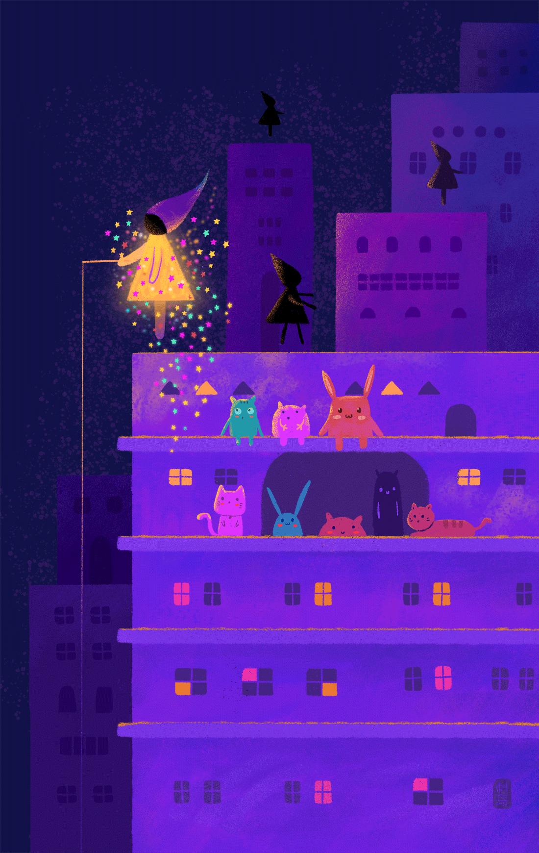 紫（图ZMTgxNjIxNTEy） - 绘本 - 站酷设计师归途中的刺鸟原创素材 - 站酷ZCOOL