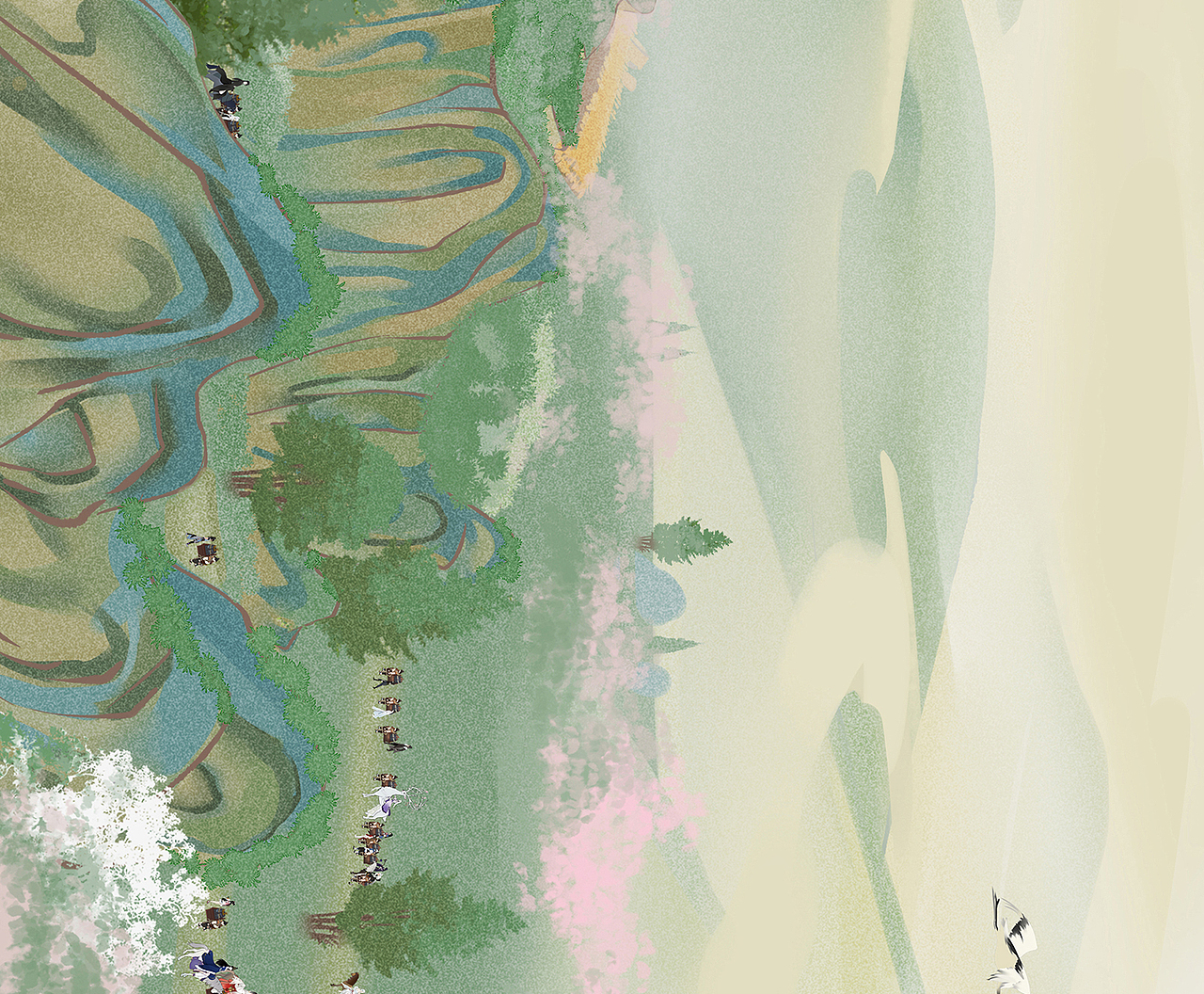 逆水寒江湖长条（图ZMjM4MTczMDQ4） - 商业插画 - 站酷设计师郭小天__原创素材 - 站酷ZCOOL