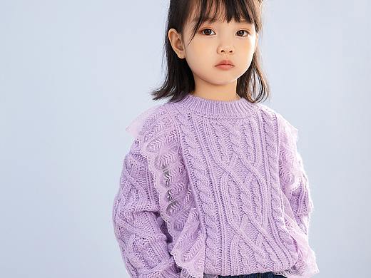 童装拍摄甜美高级感童装品牌感童装棚拍