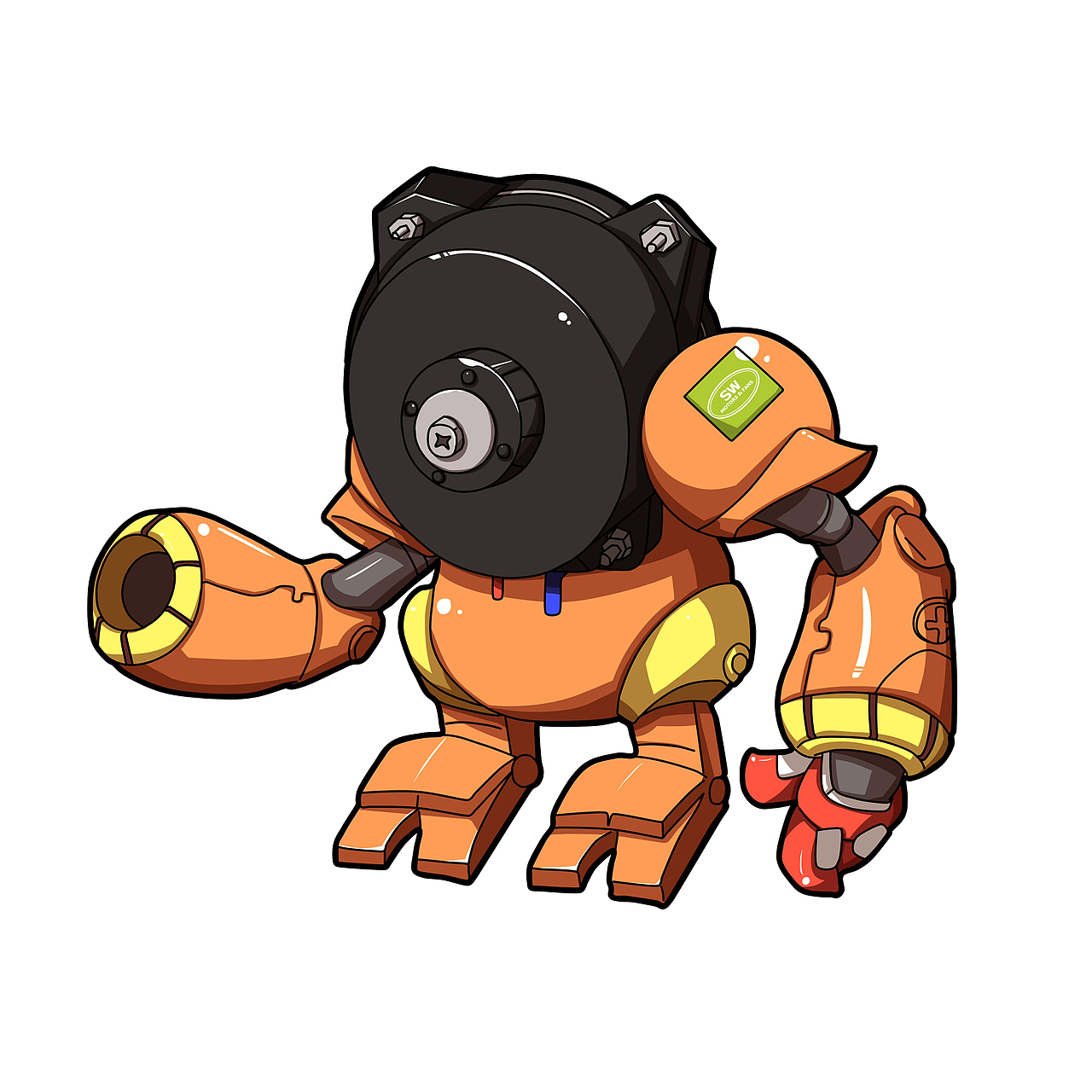 卡通吉祥物机械篇