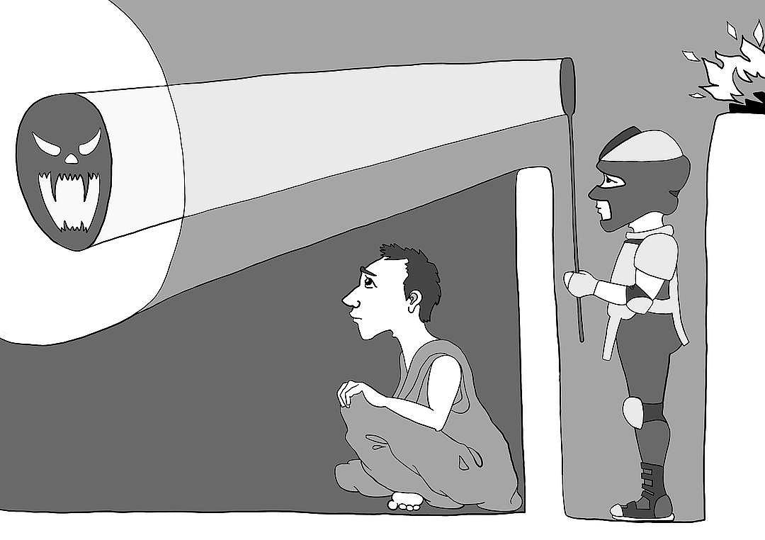 《哲学之美》插图（图ZMTI3ODU3ODk2） - 商业插画 - 站酷设计师扎扎木009原创素材 - 站酷ZCOOL