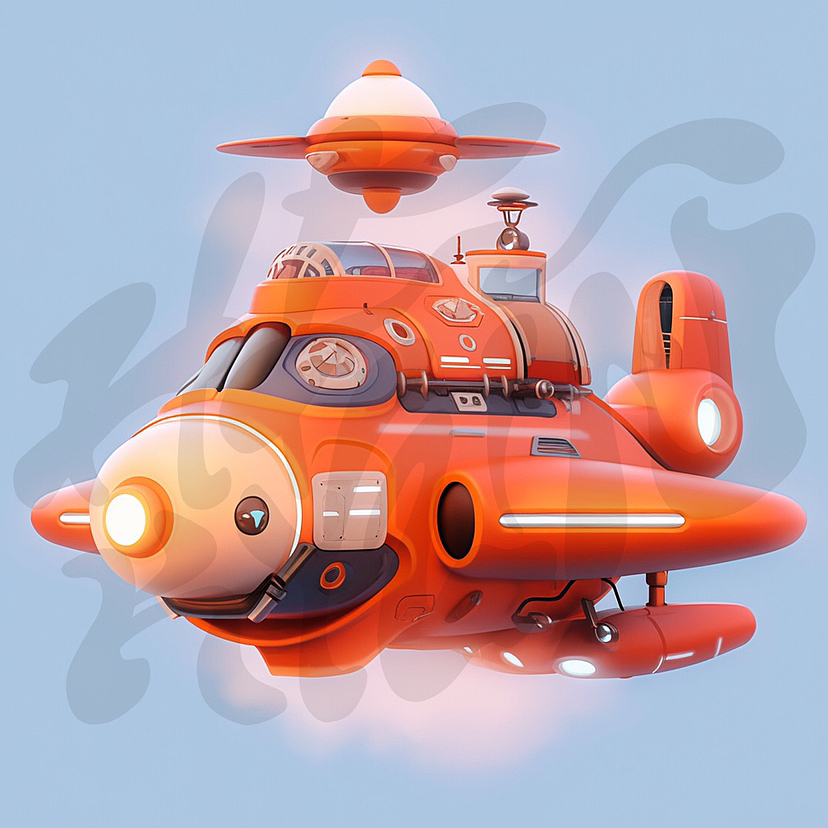 飞船设计（图ZMzQzMzAxNjA0） - 机械/交通 - 站酷设计师HFKYLIN鹤佬麒麟原创素材 - 站酷ZCOOL