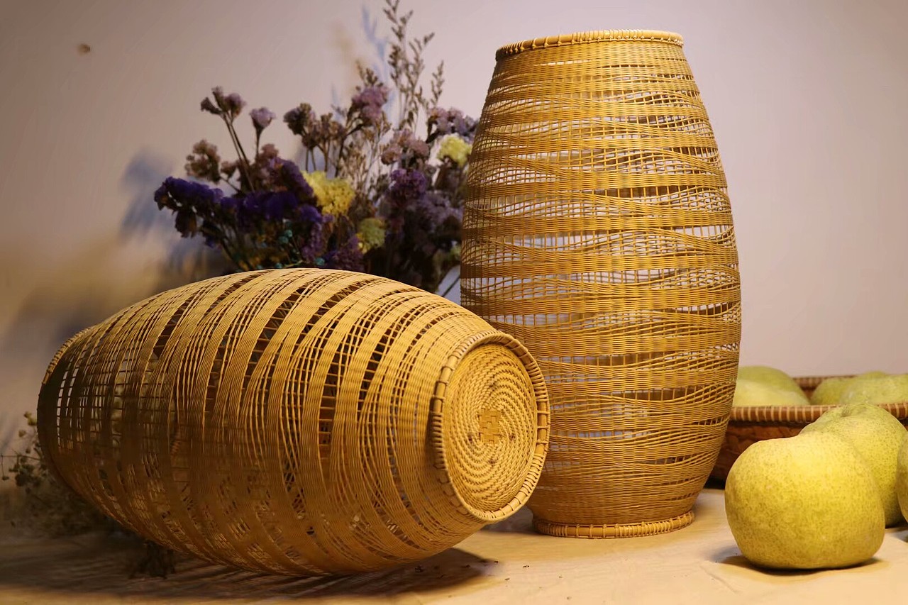 竹编花器（图ZMTE5MzE2MzM2） - 其他手工艺 - 站酷设计师刁小宽原创素材 - 站酷ZCOOL