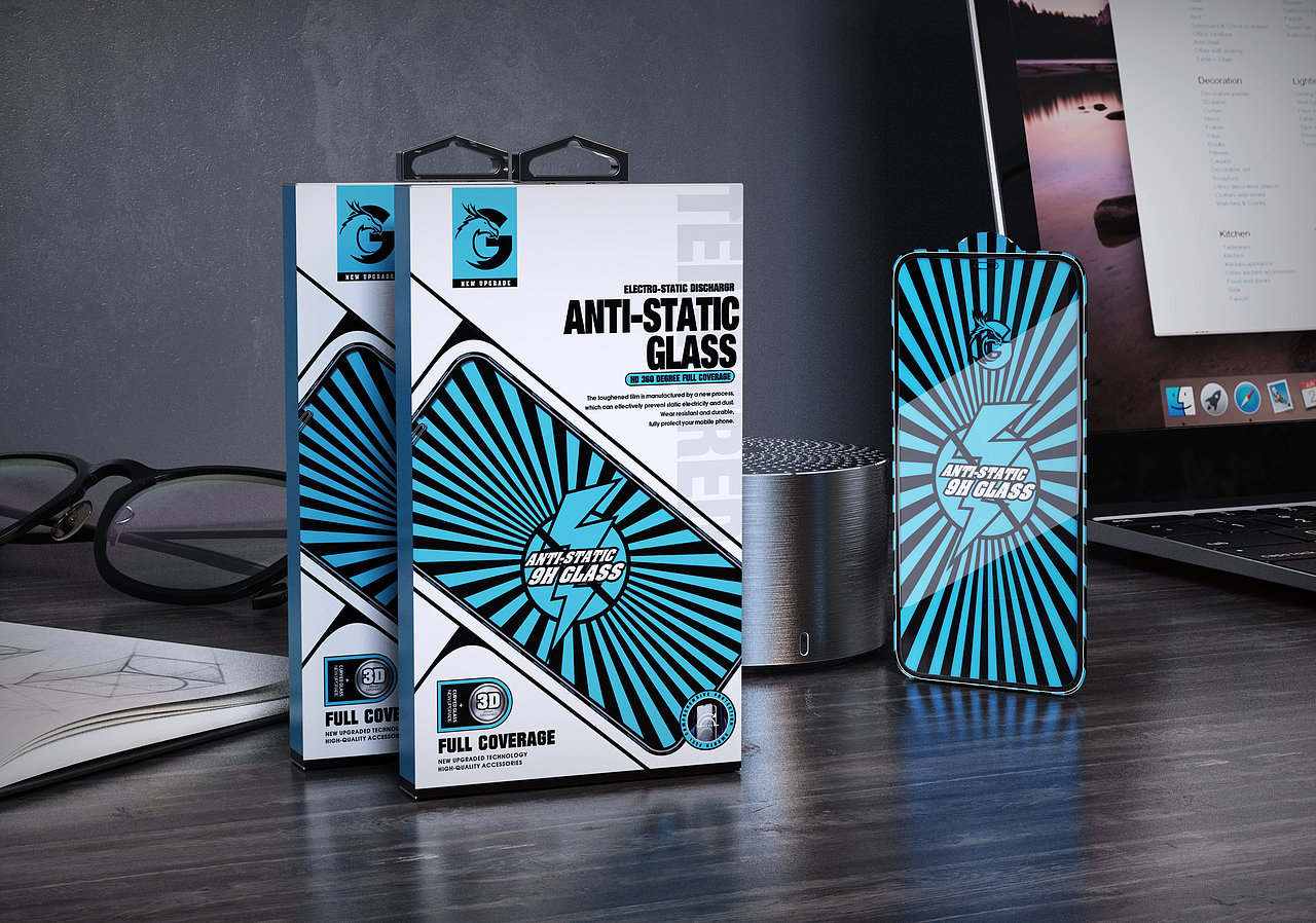 信拓-手机配件包装 | 手机保护膜系列（图ZMzYzNjk2ODAw） - 包装 - 站酷设计师信拓设计原创素材 - 站酷ZCOOL