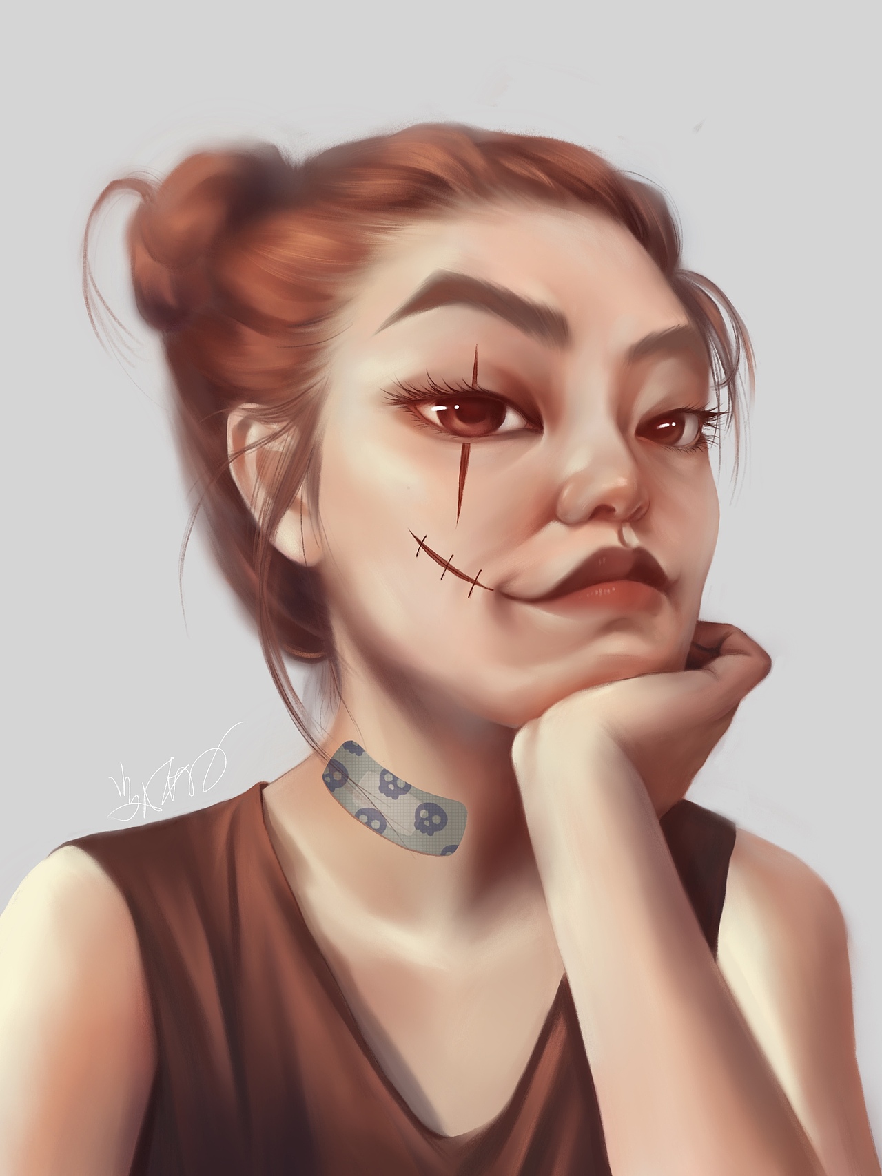 尝试新的颜色画法（图ZMjE4ODAzMzU2） - 创作习作 - 站酷设计师归子手作原创素材 - 站酷ZCOOL