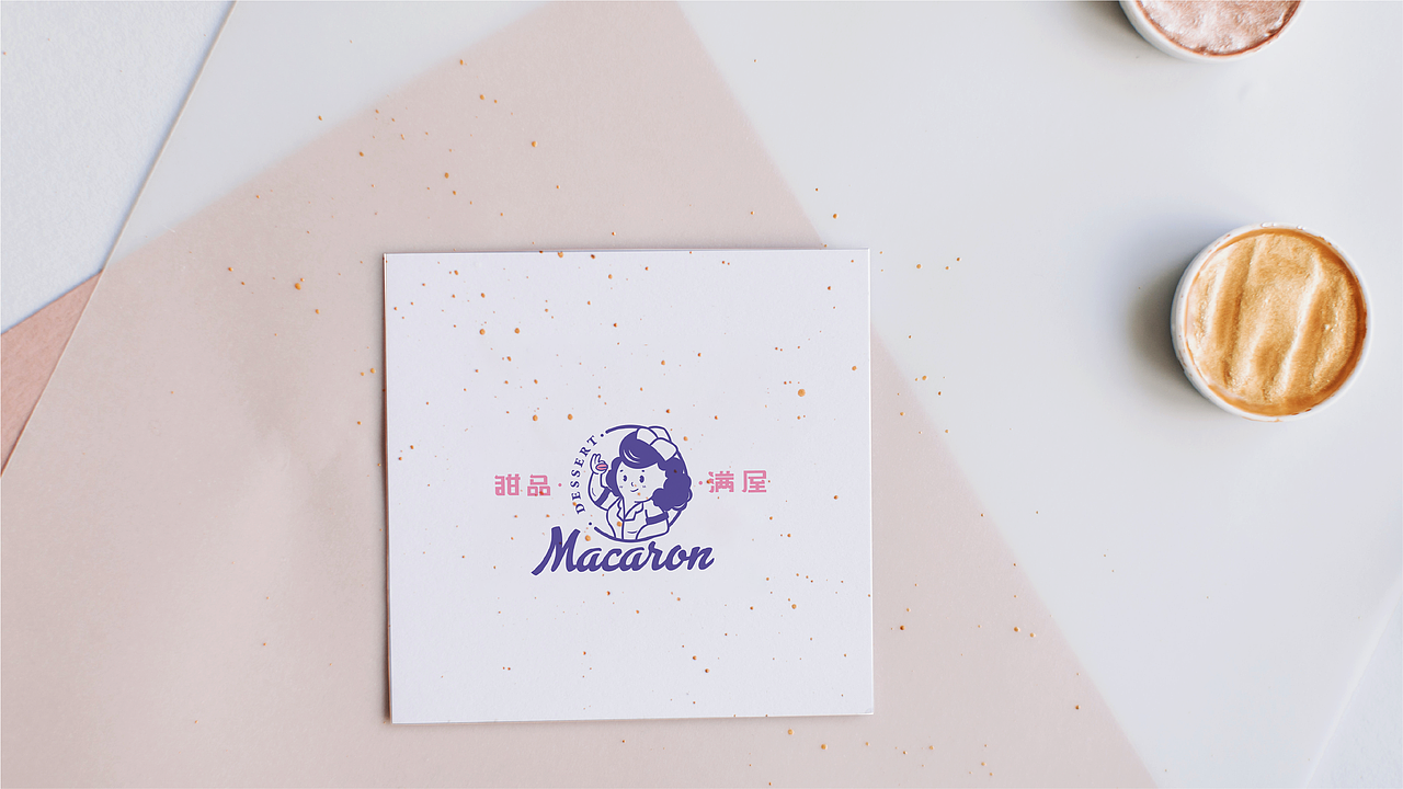 马卡龙甜品 | 品牌设计