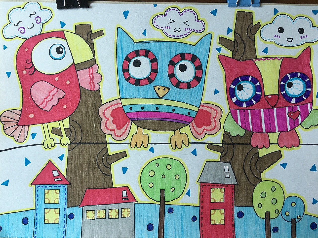 儿童画（图ZMTk4NTIwMzc2） - 其他 - 站酷设计师summer三原创素材 - 站酷ZCOOL