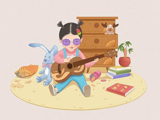 一套儿童插画图（个人主页-ZNDczMDc1MzI=） - 儿童插画 - 站酷设计师徐子然HY原创素材 - 站酷ZCOOL