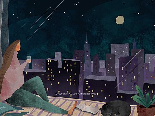 白日梦不甜（个人主页-ZMjYwNDk1ODQ=） - 创作习作 - 站酷设计师大Q啊原创素材 - 站酷ZCOOL