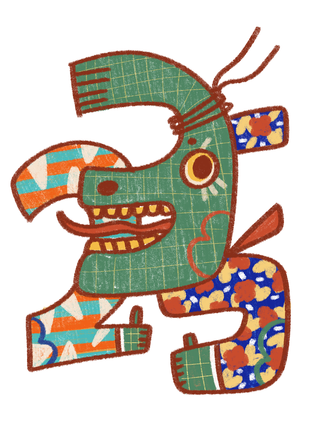 原创 创意数字插画 原创作品 站酷 Zcool