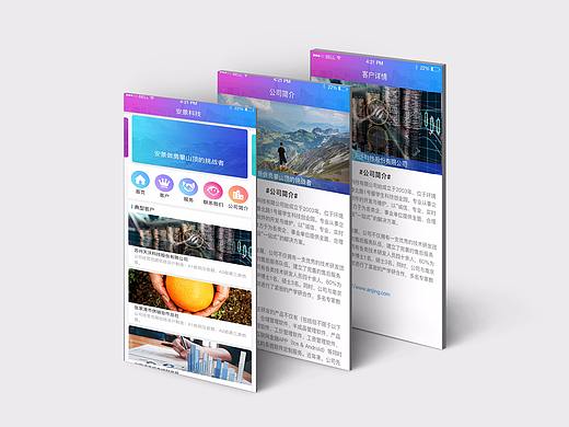 安景小程序（个人主页-ZMjUwMTc2OTY=） - APP界面 - 站酷设计师半夏37原创素材 - 站酷ZCOOL