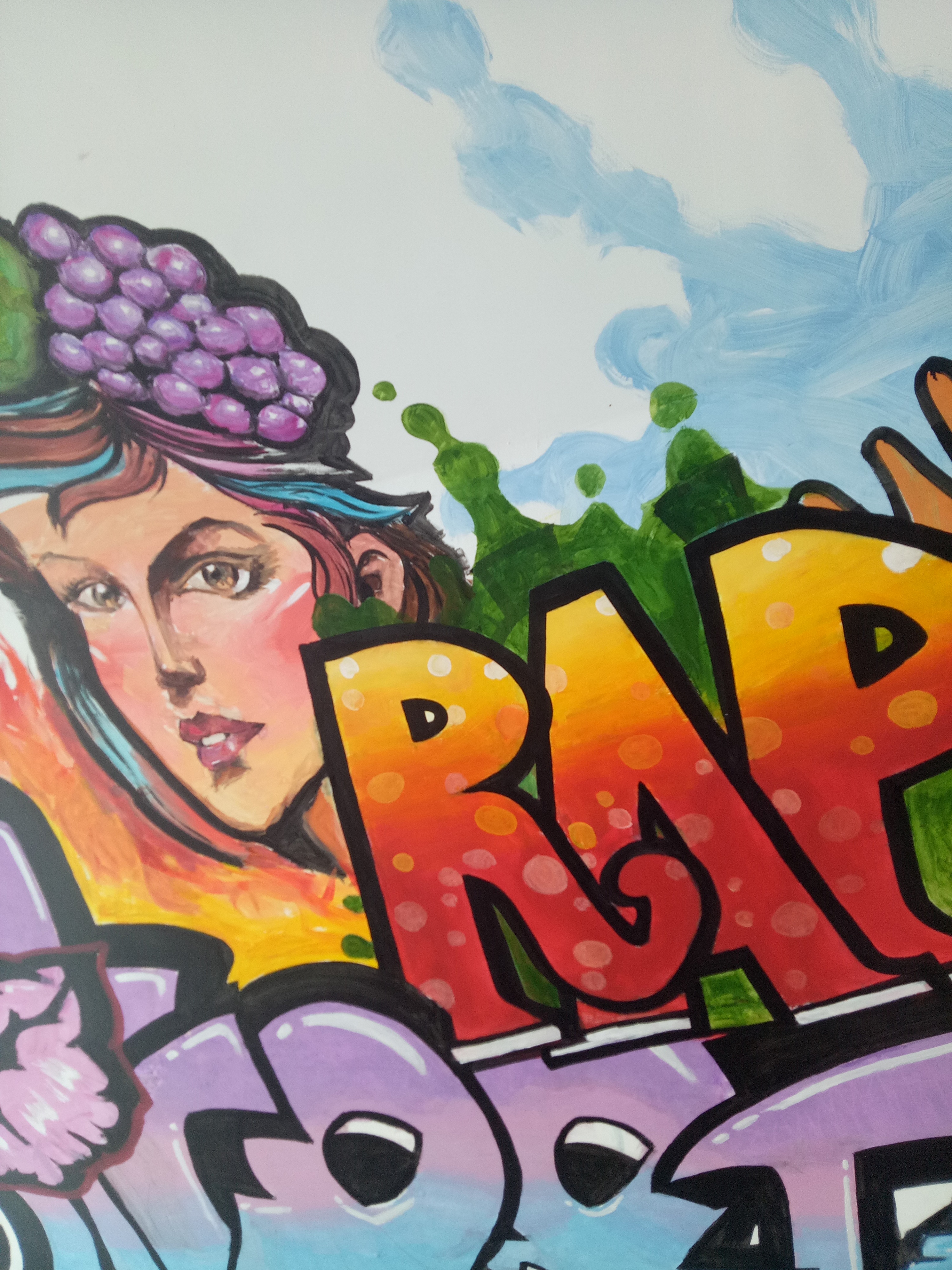 新潮涂鸦,另类墙绘