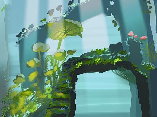 手绘（个人主页-ZNDQyODk2ODg=） - 艺术插画 - 站酷设计师便只顾风雨兼程原创素材 - 站酷ZCOOL