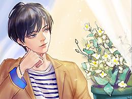 A3！满开剧团-同人插画 含视频过程