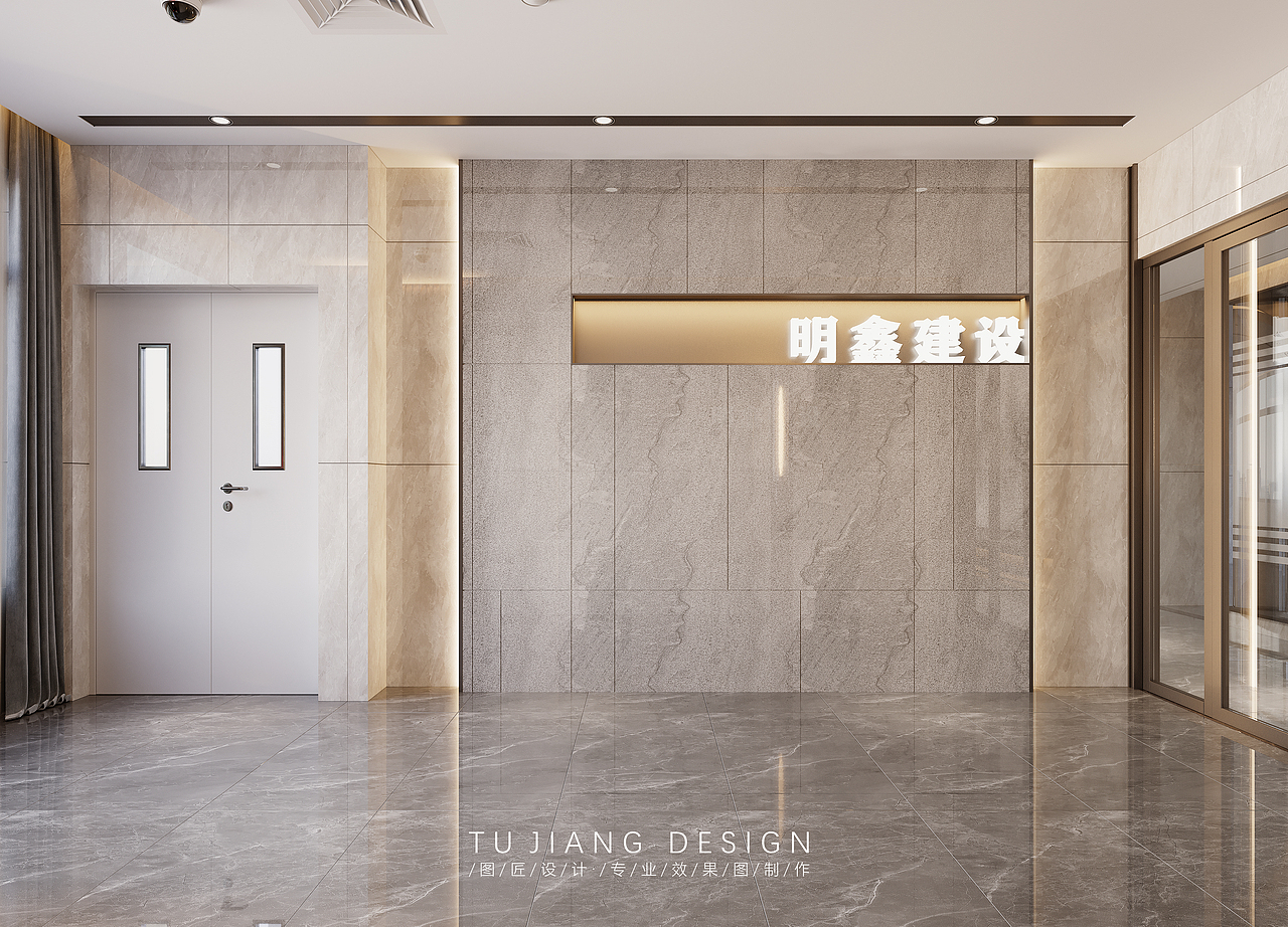 工装|建筑公司效果图案例分享（图ZMzUyMTI4MTU2） - 商业空间设计 - 站酷设计师仟仟设计原创素材 - 站酷ZCOOL