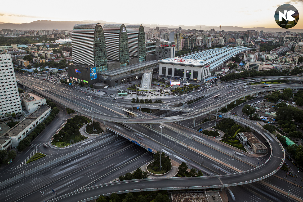 北京西直门高架桥图片