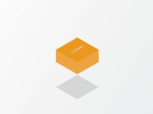 无限循环的方块loading