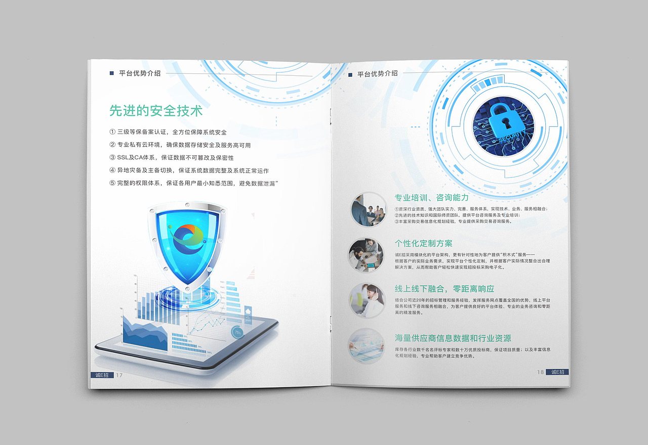 诚e招招标品牌画册设计
