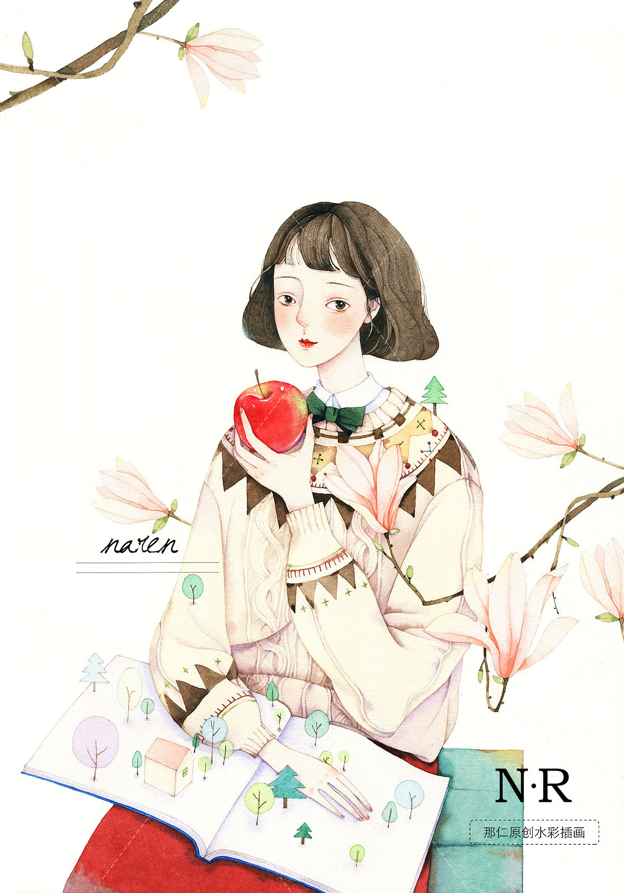 永远少女吧！（合集）（图ZOTYzOTEwMTI=） - 商业插画 - 站酷设计师那仁原创素材 - 站酷ZCOOL