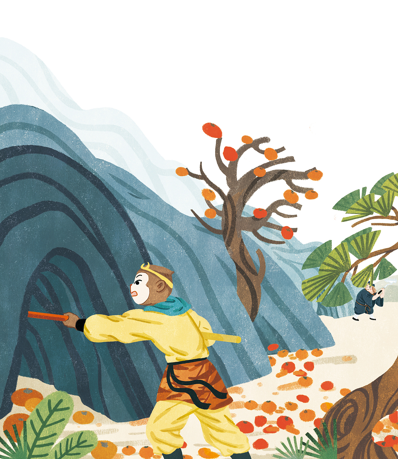 《超级西游记》故事插图（图ZMjk5NjE1MjE2） - 儿童插画 - 站酷设计师RiZi_原创素材 - 站酷ZCOOL