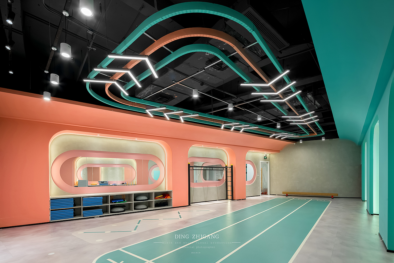 青岛【坚小果体能中心】 室内空间设计摄影