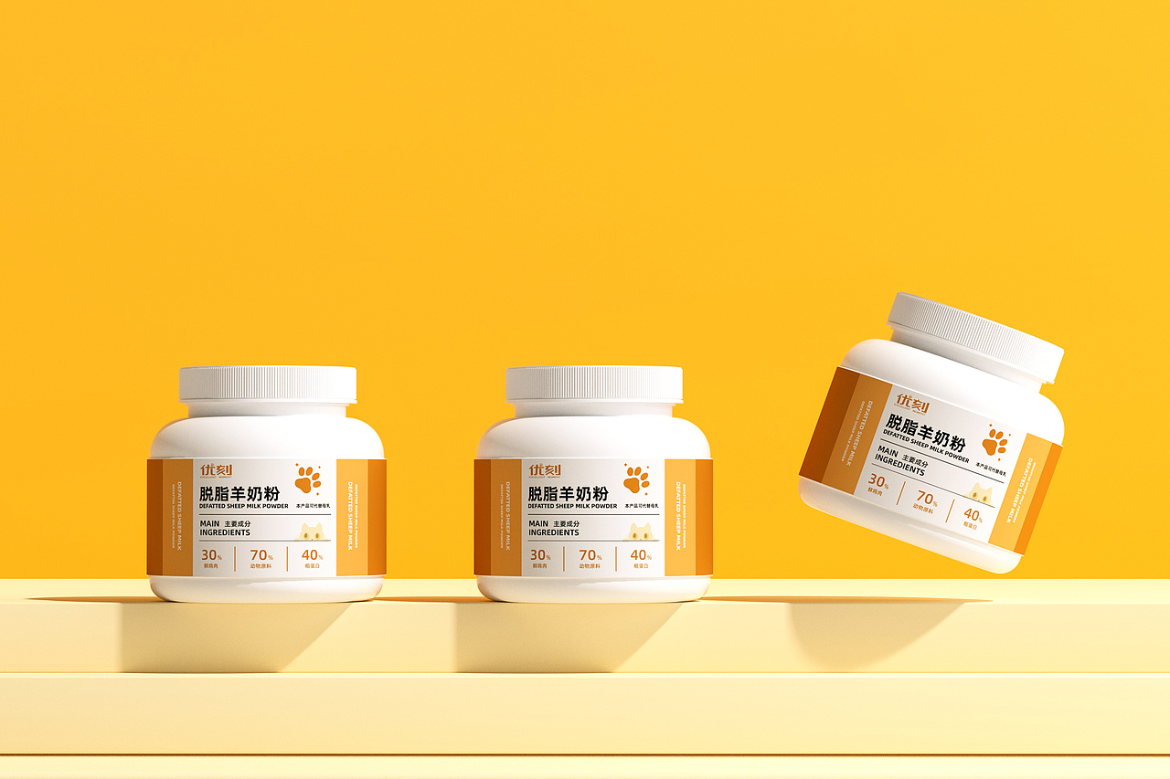 优刻猫粮系列包装设计（图ZMzMxMDU2NjA0） - 包装 - 站酷设计师妙创设计原创素材 - 站酷ZCOOL