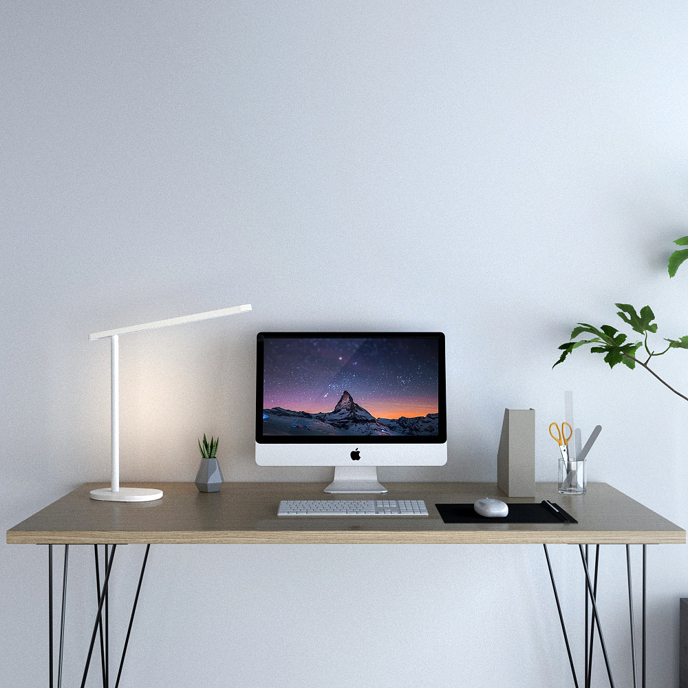 台灯渲染 场景渲染