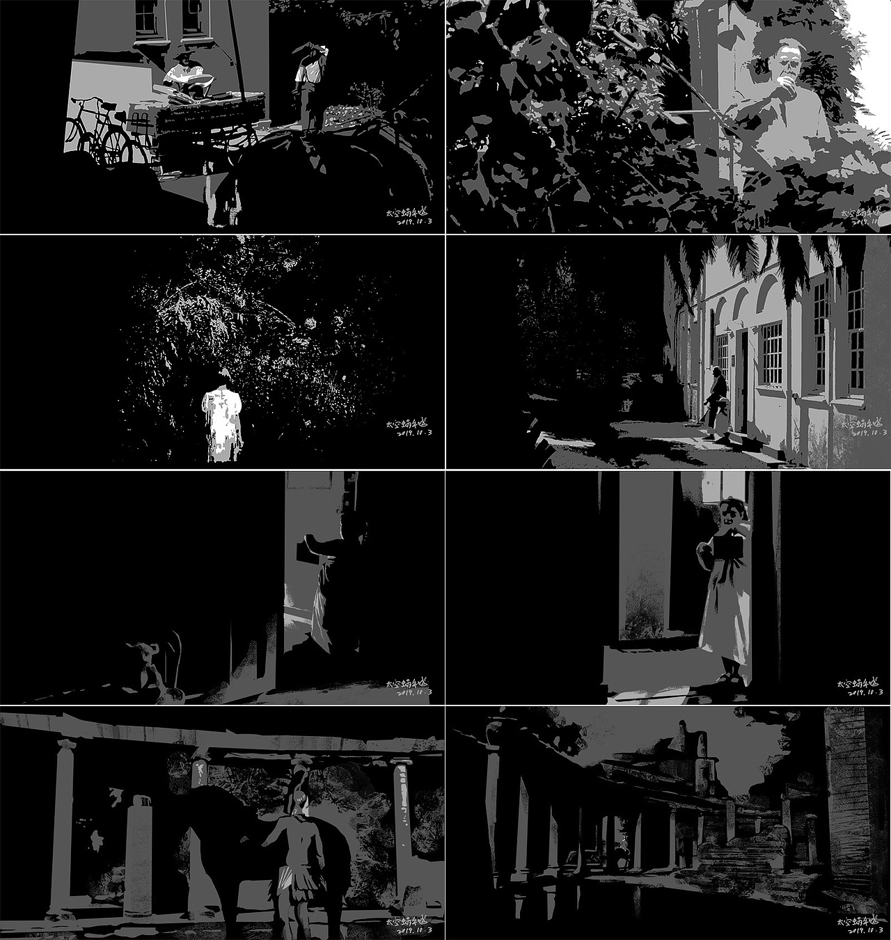 无色练习（图ZMTc4ODUyNzc2） - 创作习作 - 站酷设计师太空蜗牛爱画画原创素材 - 站酷ZCOOL