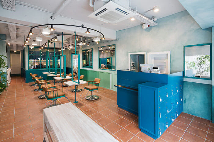 成都美容美发店设计|美发沙龙设计（图ZMjY1MjAyNTA0） - 商业空间设计 - 站酷设计师餐饮装修设计原创素材 - 站酷ZCOOL