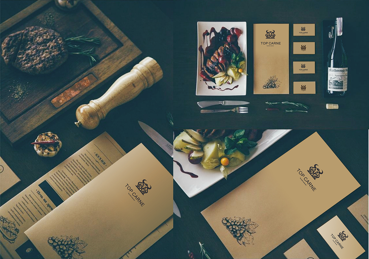 牛排餐厅vi设计（部分）（图ZMTI5ODc0Njc2） - 品牌 - 站酷设计师懒猫w原创素材 - 站酷ZCOOL