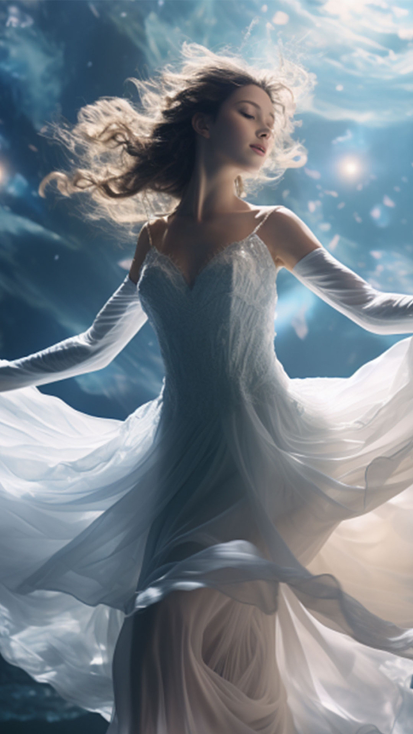 海底星空AI艺术大片