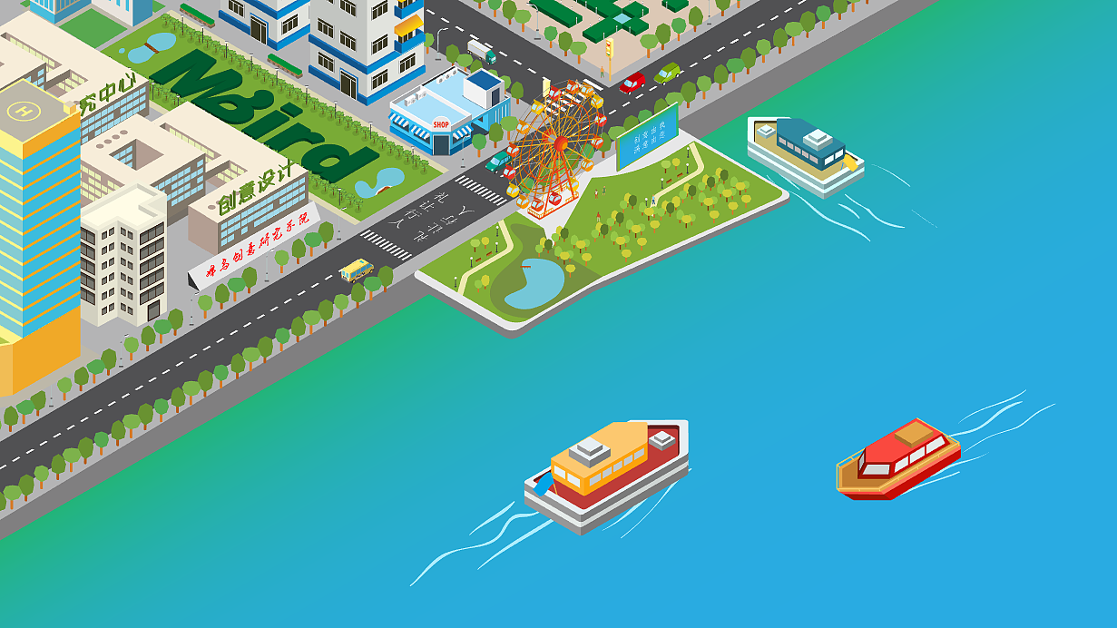 MBird峰鸟设计微信公众号创意二维码（图ZMTAzMDM2Nzc2） - 展陈设计 - 站酷设计师MBird峰鸟设计原创素材 - 站酷ZCOOL