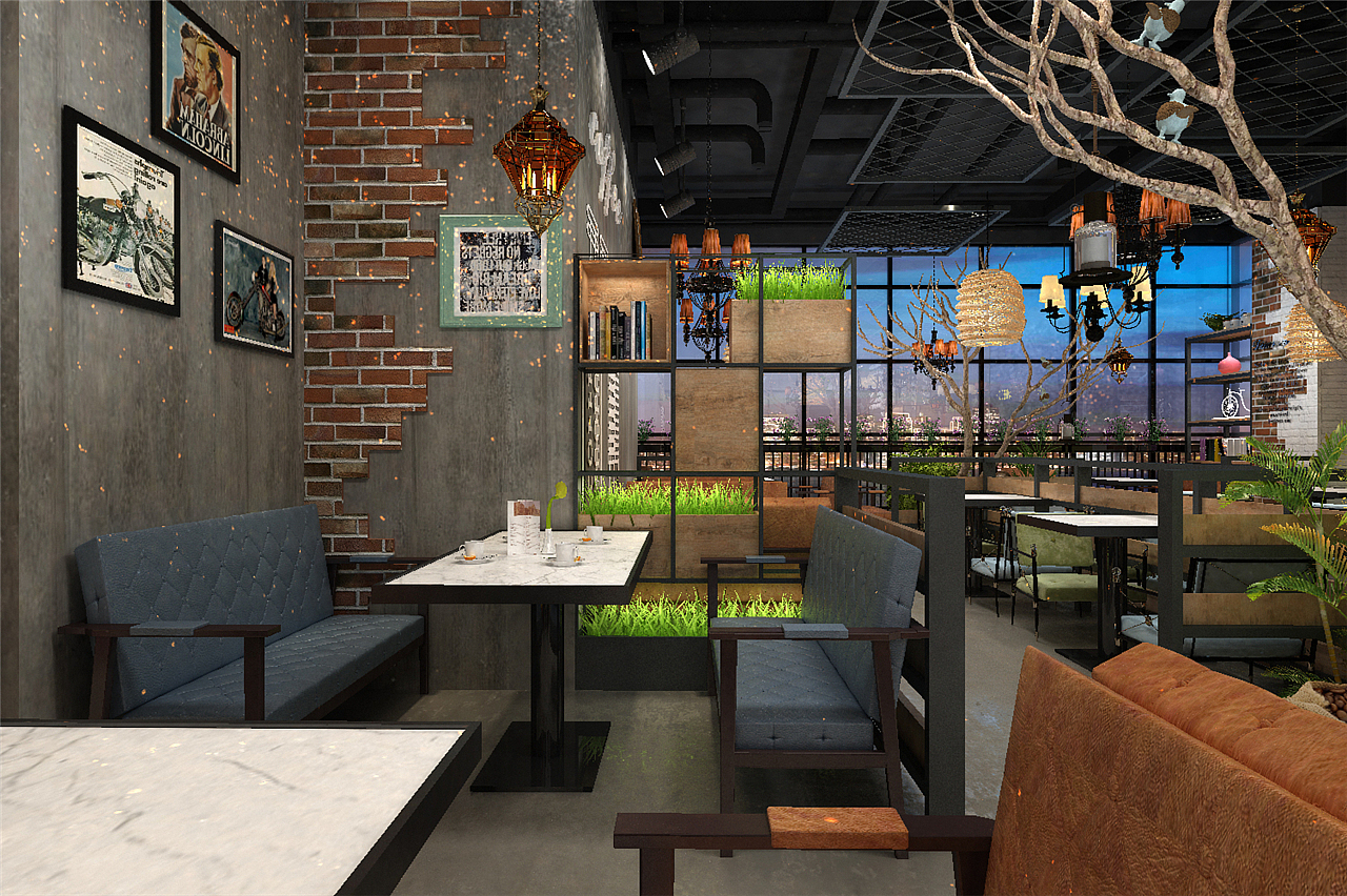 咖啡馆的设计|咖啡店整体设计|咖啡馆logo设计