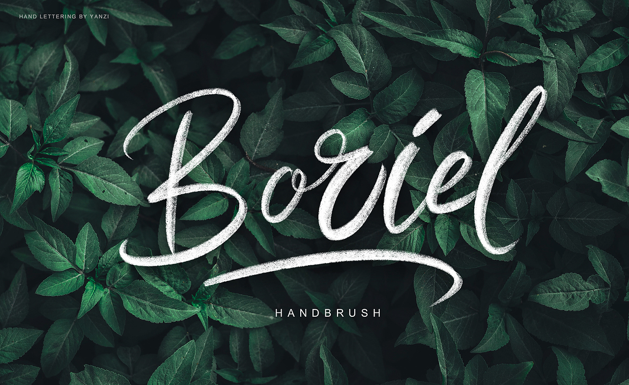 Hand Brush 手写英文