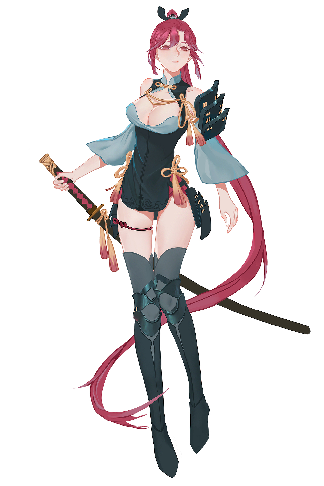 人设练习2|插画|游戏原画|阿枃_原创作品-站酷zcool