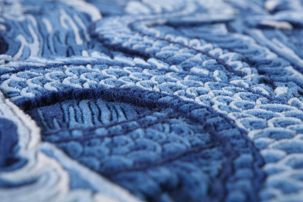 盘金毯-带子上朝