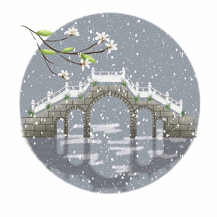 古镇|插画|创作习作|海绵地垫_原创作品-站酷zcool