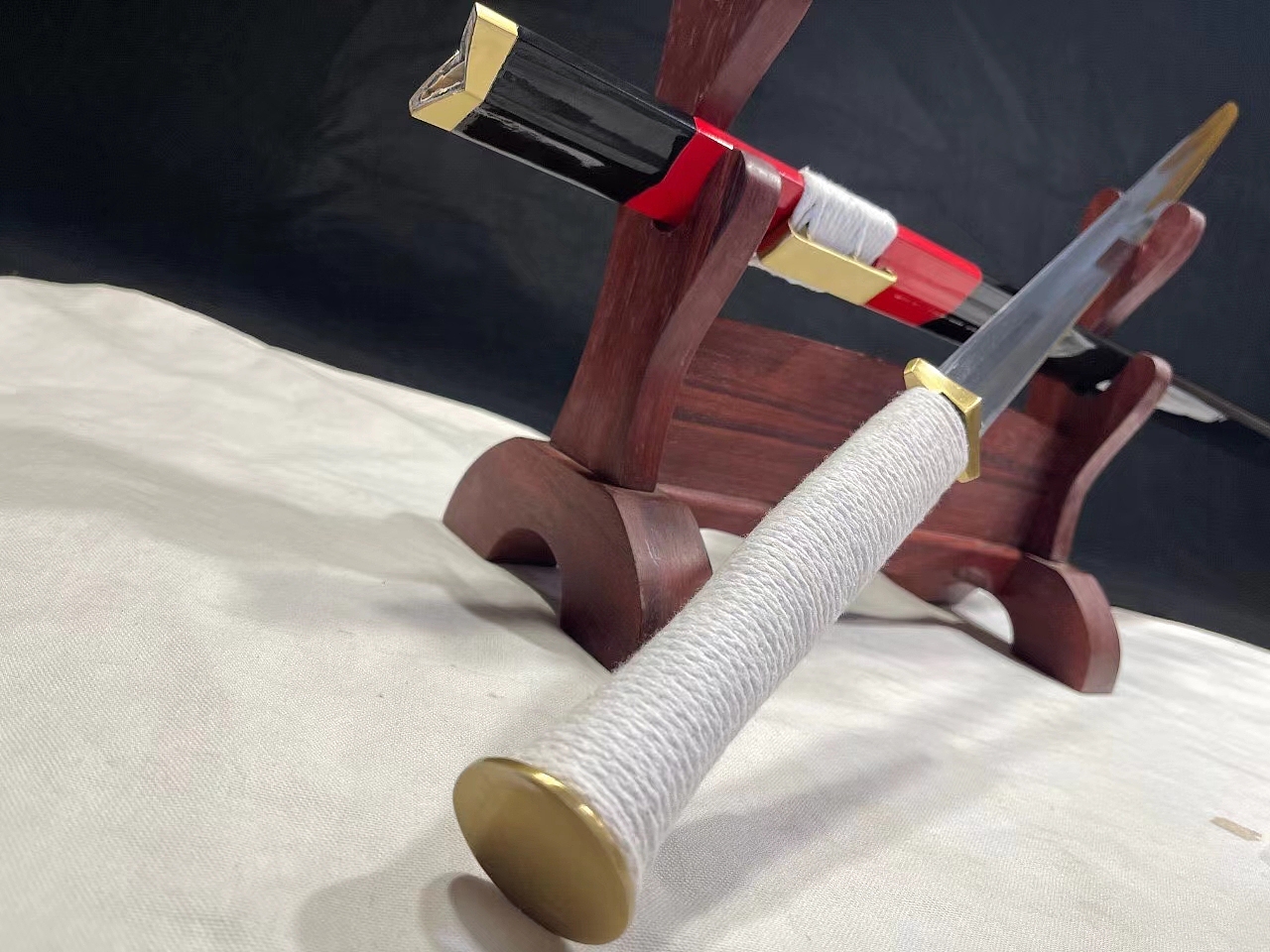 马王堆复古瓦面汉剑(自炼钢级别)