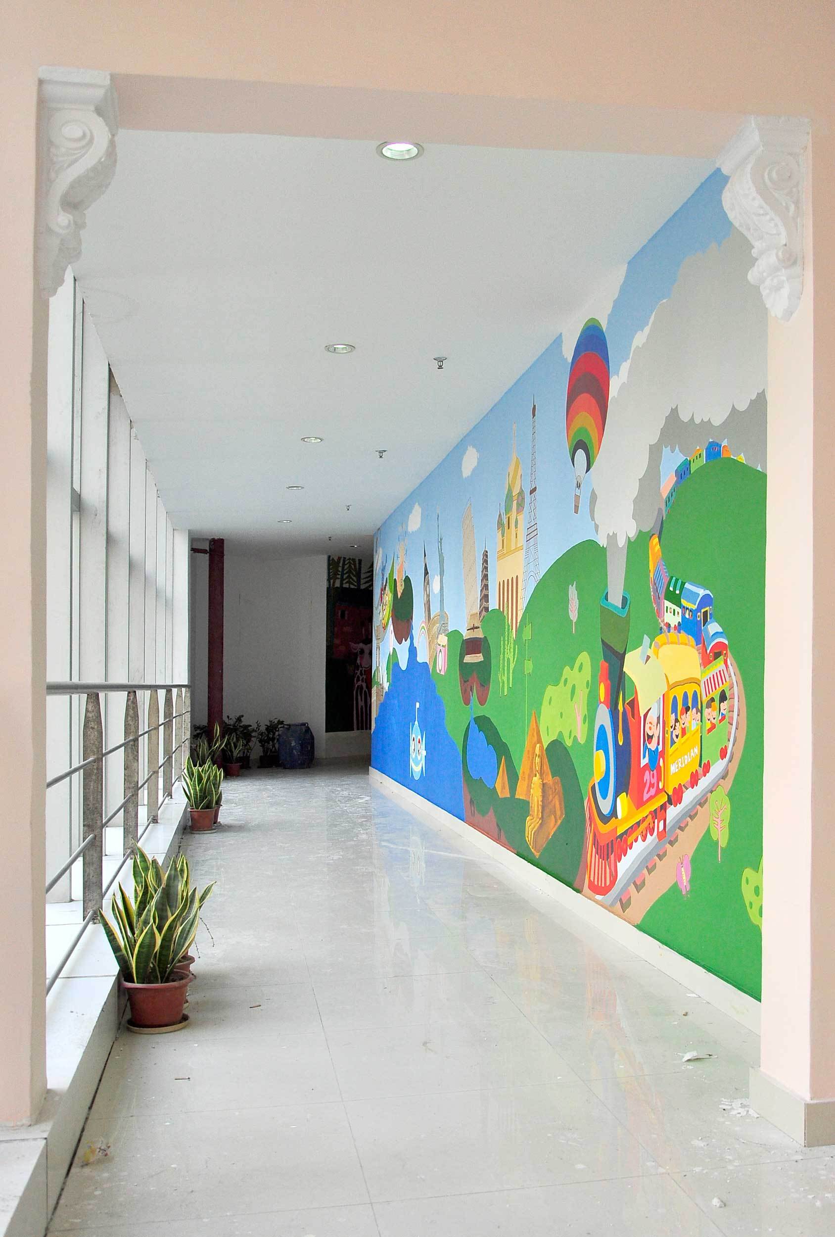 幼儿园墙绘|其他|墙绘/立体画|BSLD992478 - 原创作品 - 站酷 (ZCOOL)