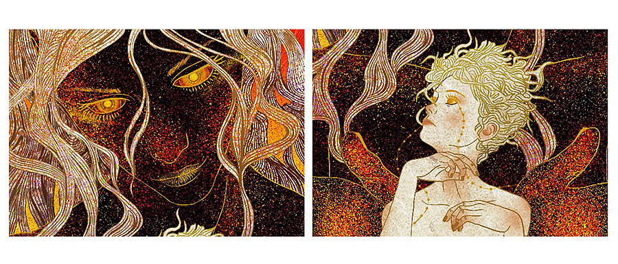 八月插画作品（图ZMjIyOTM0NDE2） - 创作习作 - 站酷设计师HeathGuo原创素材 - 站酷ZCOOL